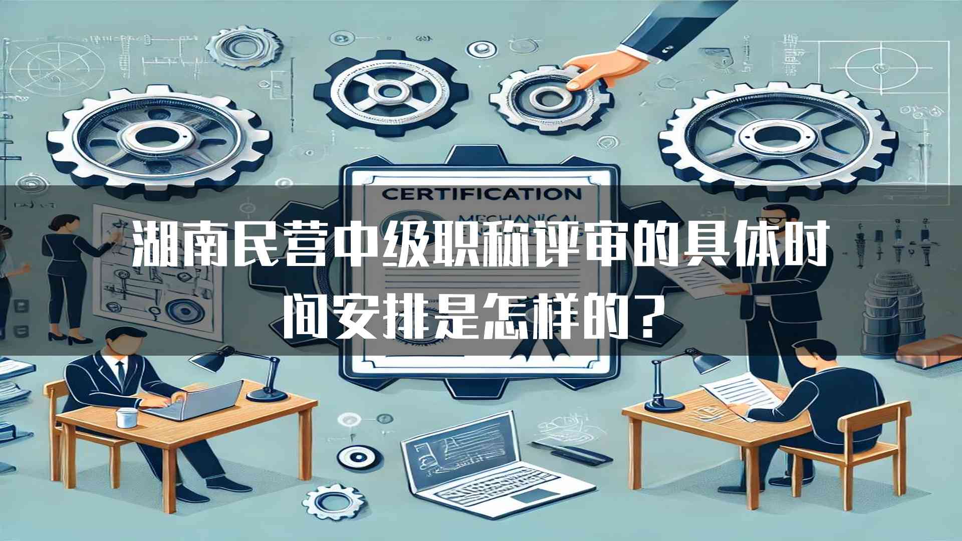 湖南民营中级职称评审的具体时间安排是怎样的？