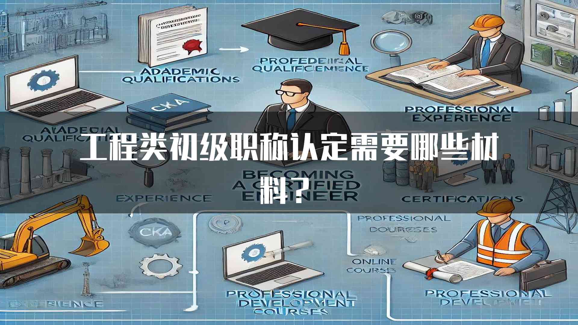 工程类初级职称认定需要哪些材料？