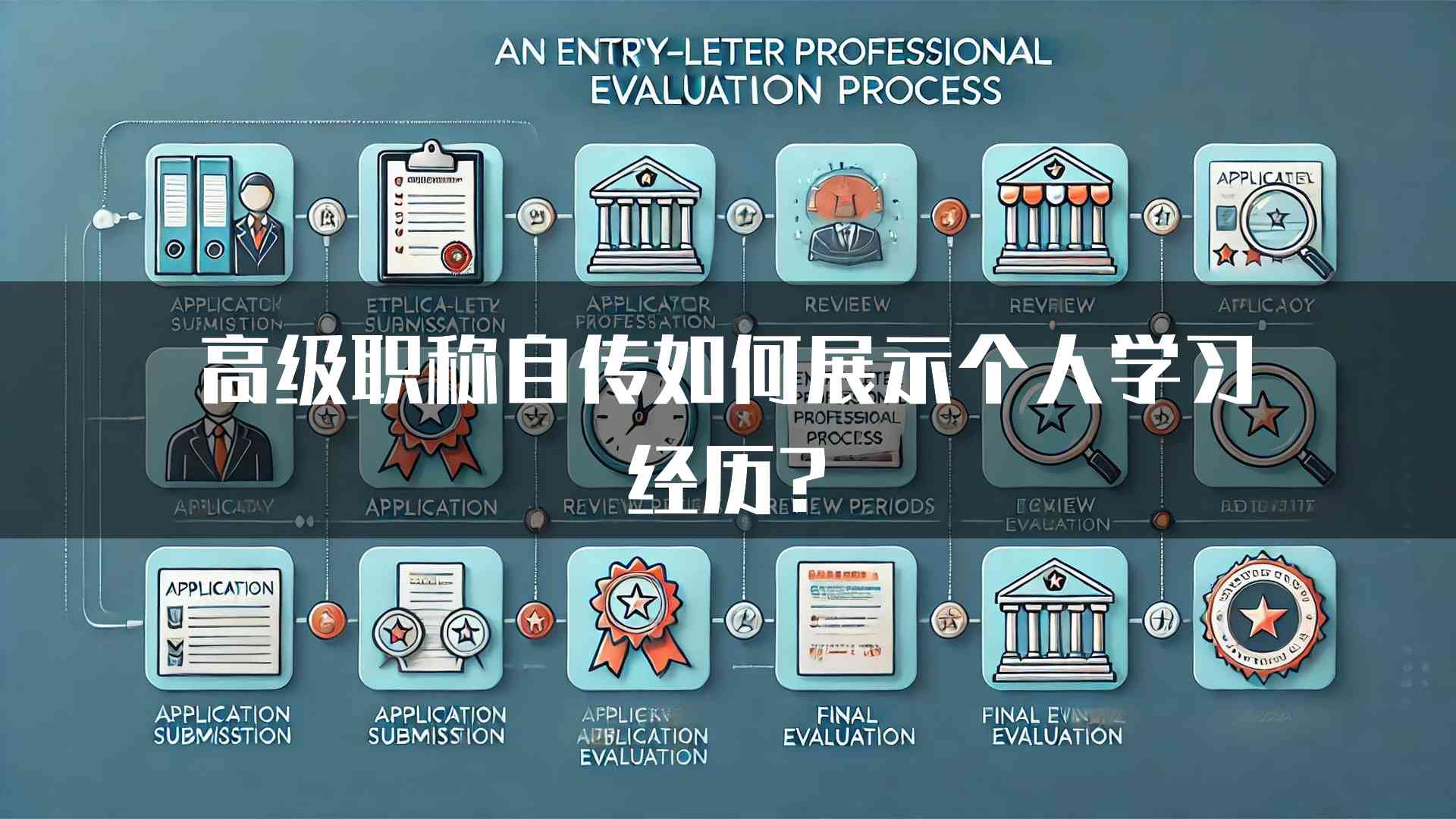 高级职称自传如何展示个人学习经历?