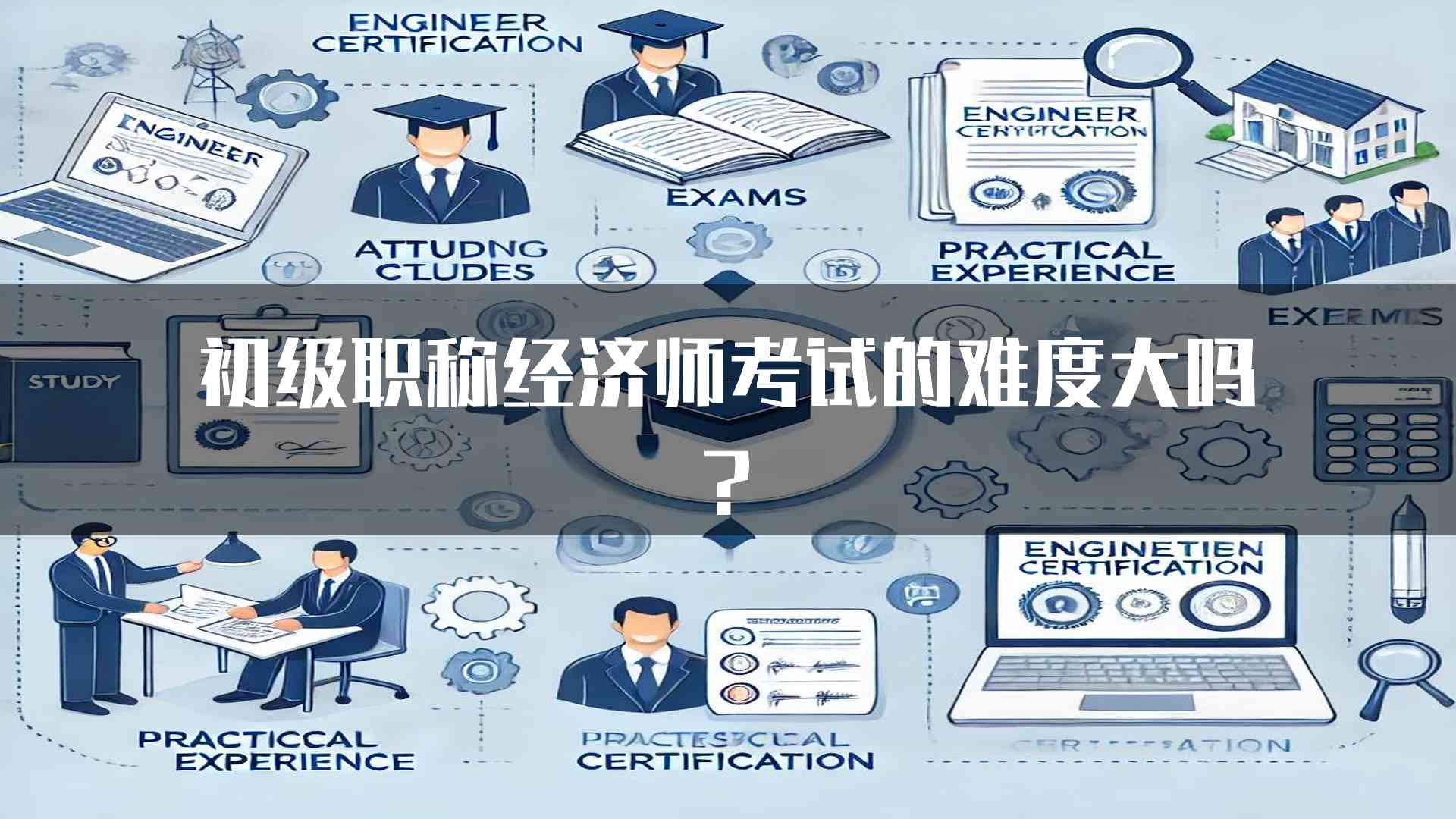 初级职称经济师考试的难度大吗?