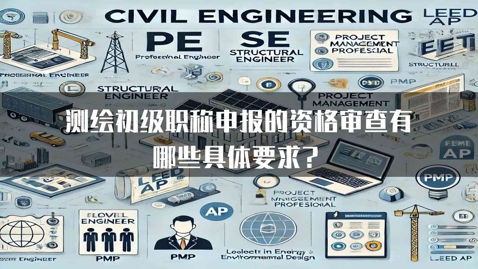 测绘初级职称申报的资格审查有哪些具体要求？