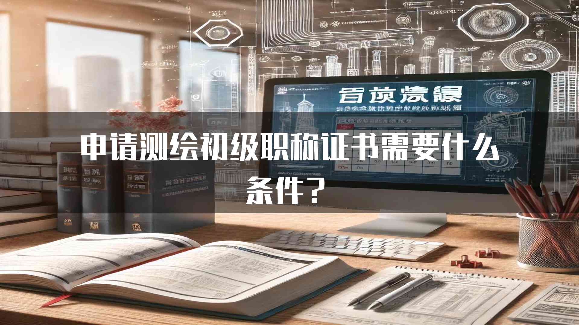 申请测绘初级职称证书需要什么条件？