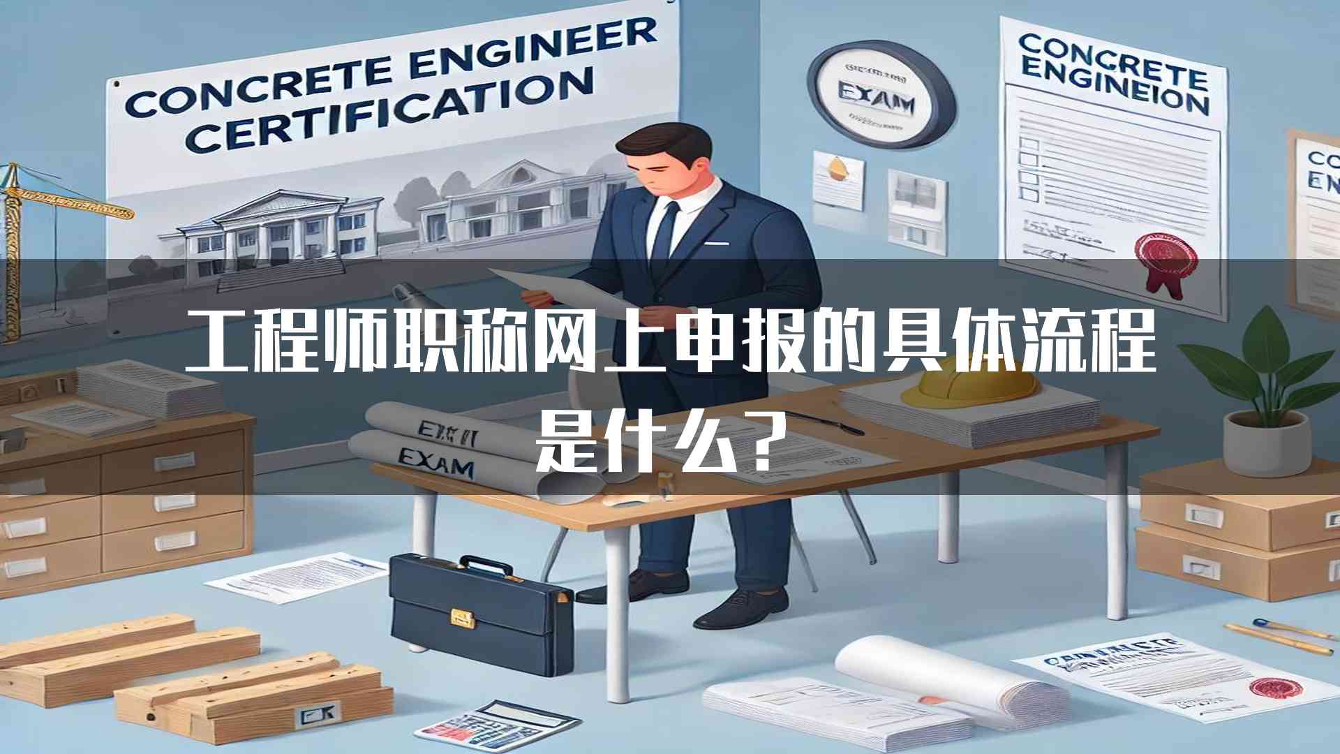 工程师职称网上申报的具体流程是什么？