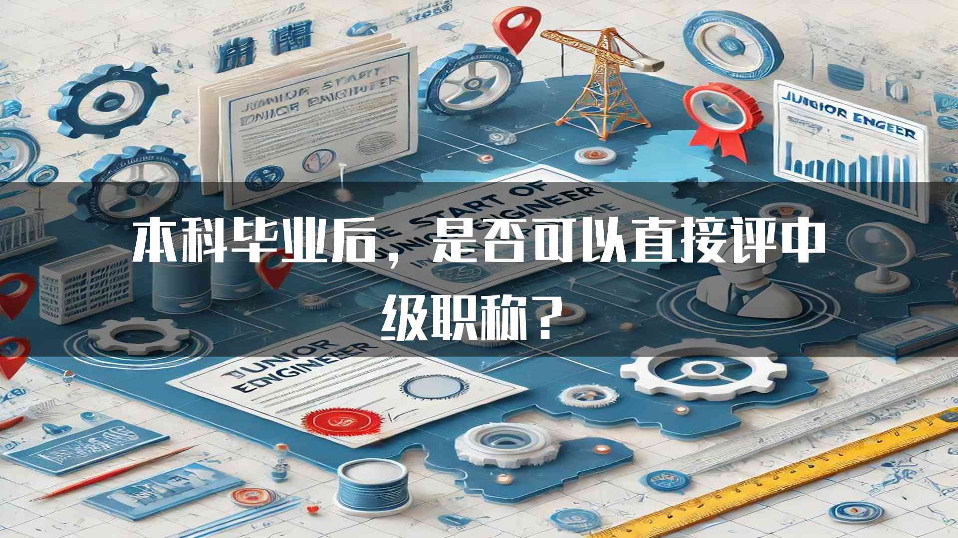 本科毕业后，是否可以直接评中级职称？