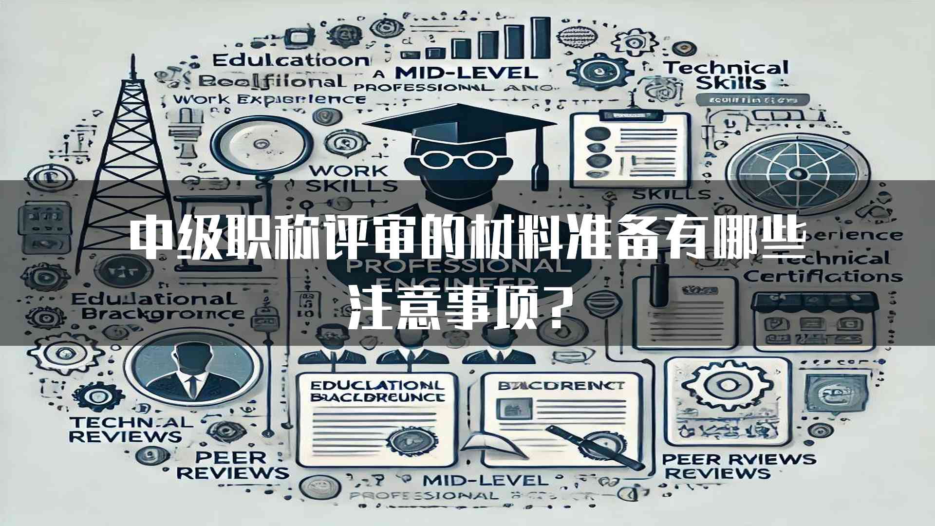 中级职称评审的材料准备有哪些注意事项？