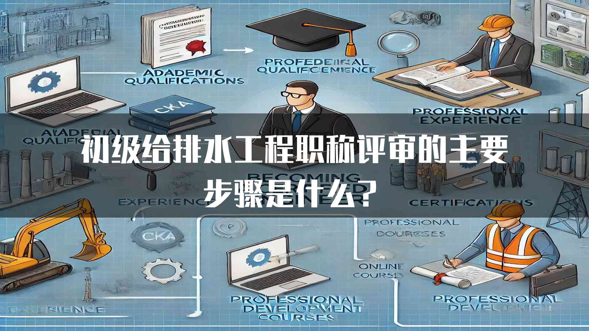 初级给排水工程职称评审的主要步骤是什么？