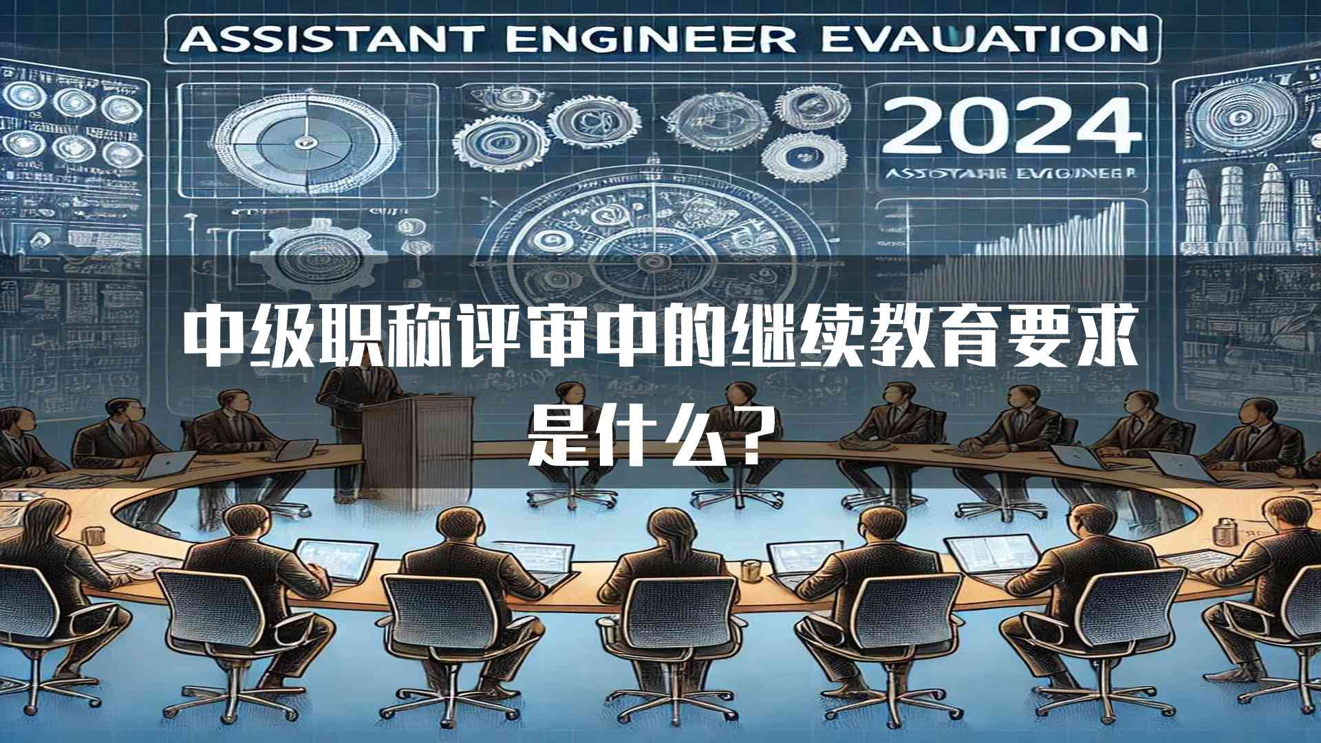 中级职称评审中的继续教育要求是什么？