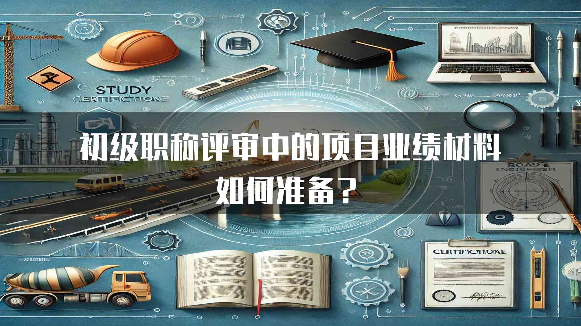 初级职称评审中的项目业绩材料如何准备？