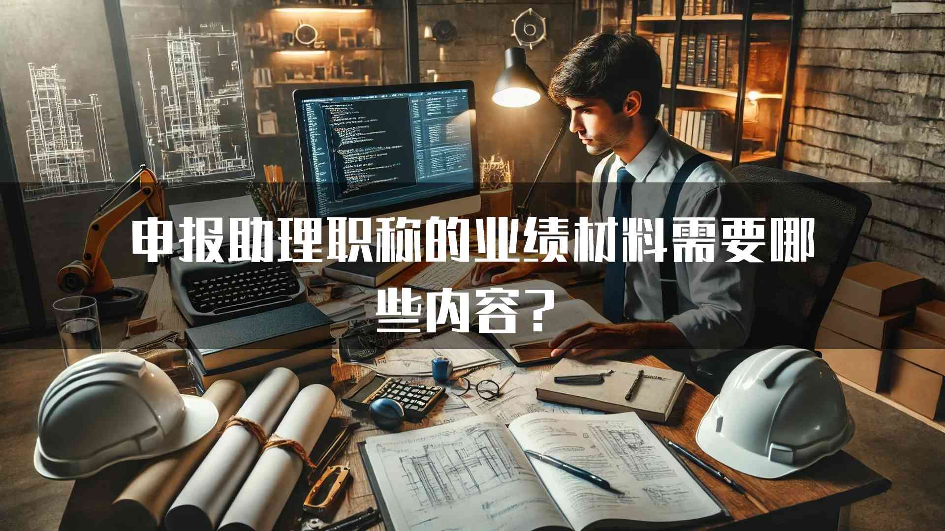 申报助理职称的业绩材料需要哪些内容？