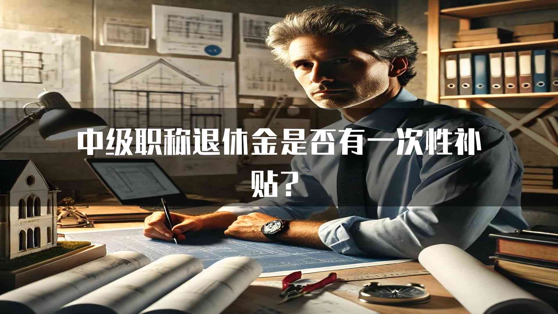 中级职称退休金是否有一次性补贴？