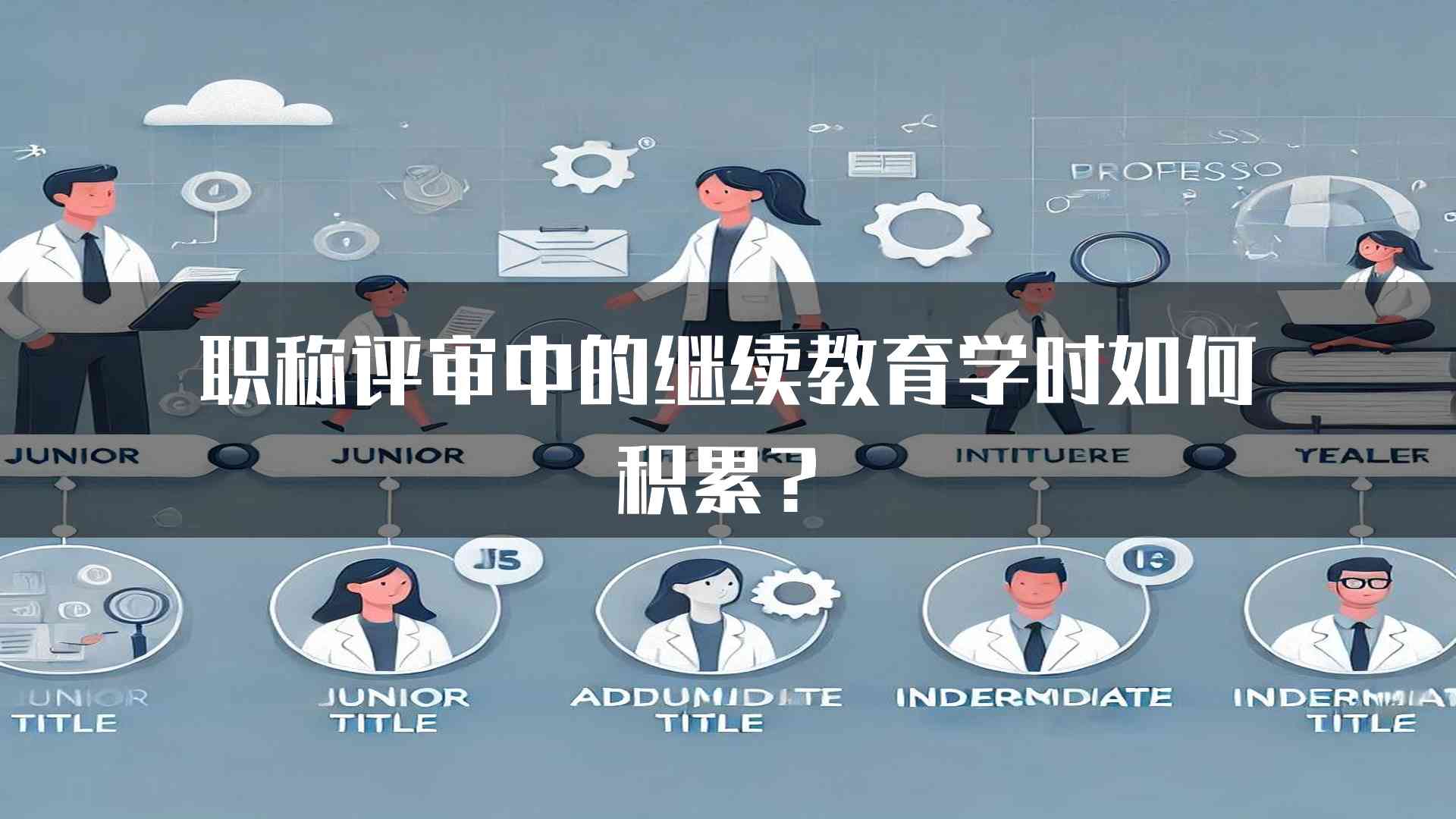 职称评审中的继续教育学时如何积累？