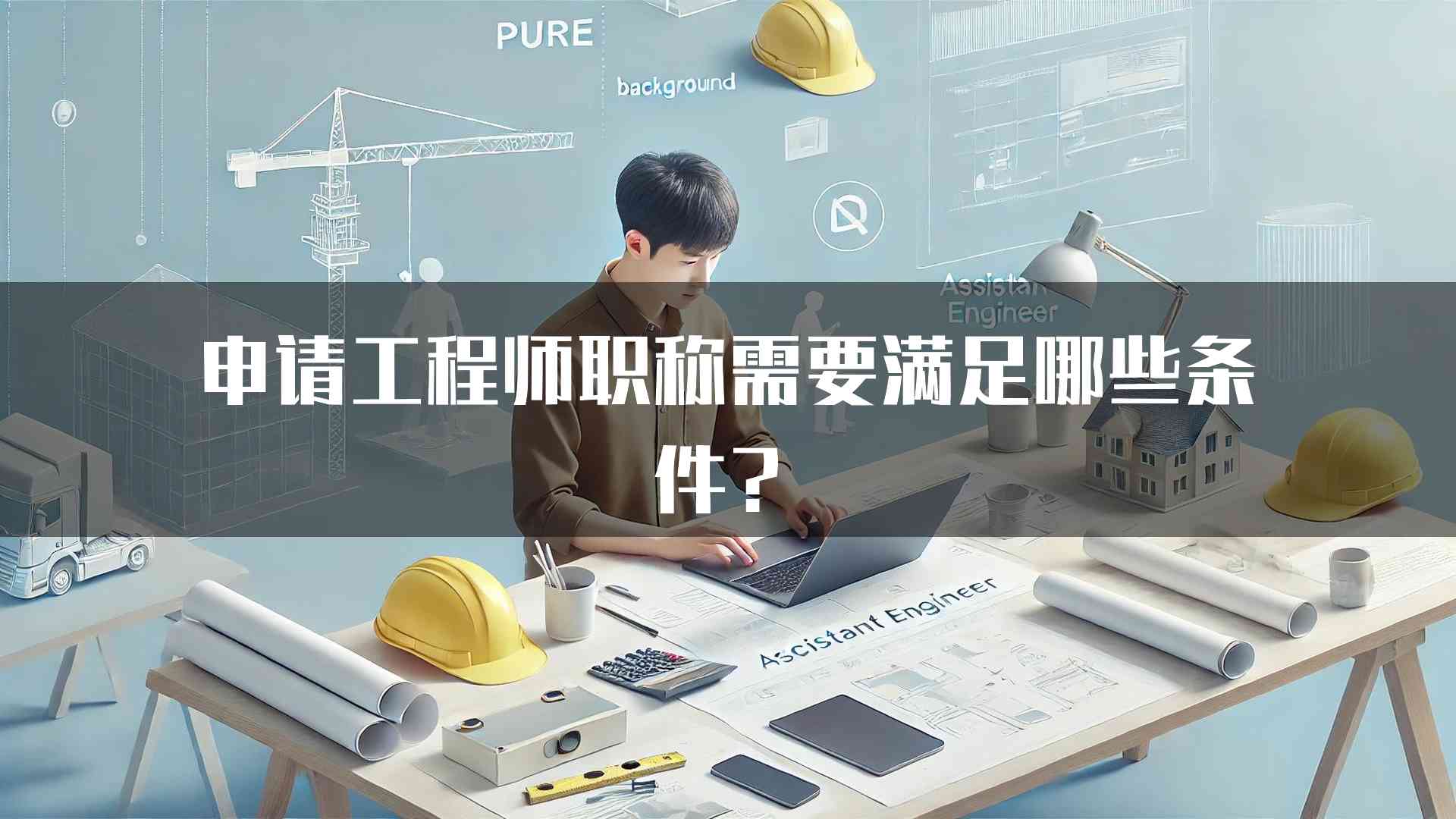 申请工程师职称需要满足哪些条件？