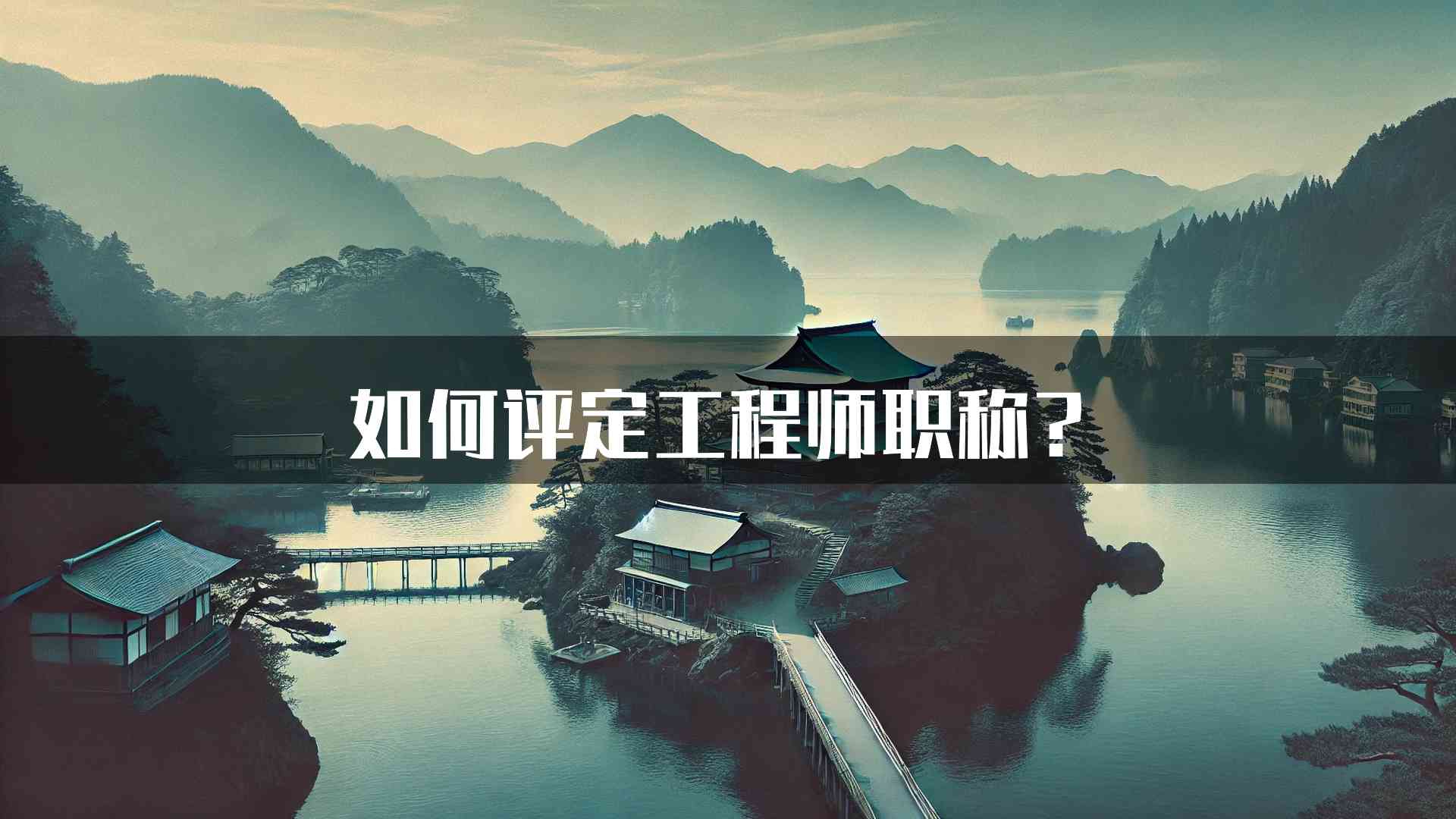 如何评定工程师职称？