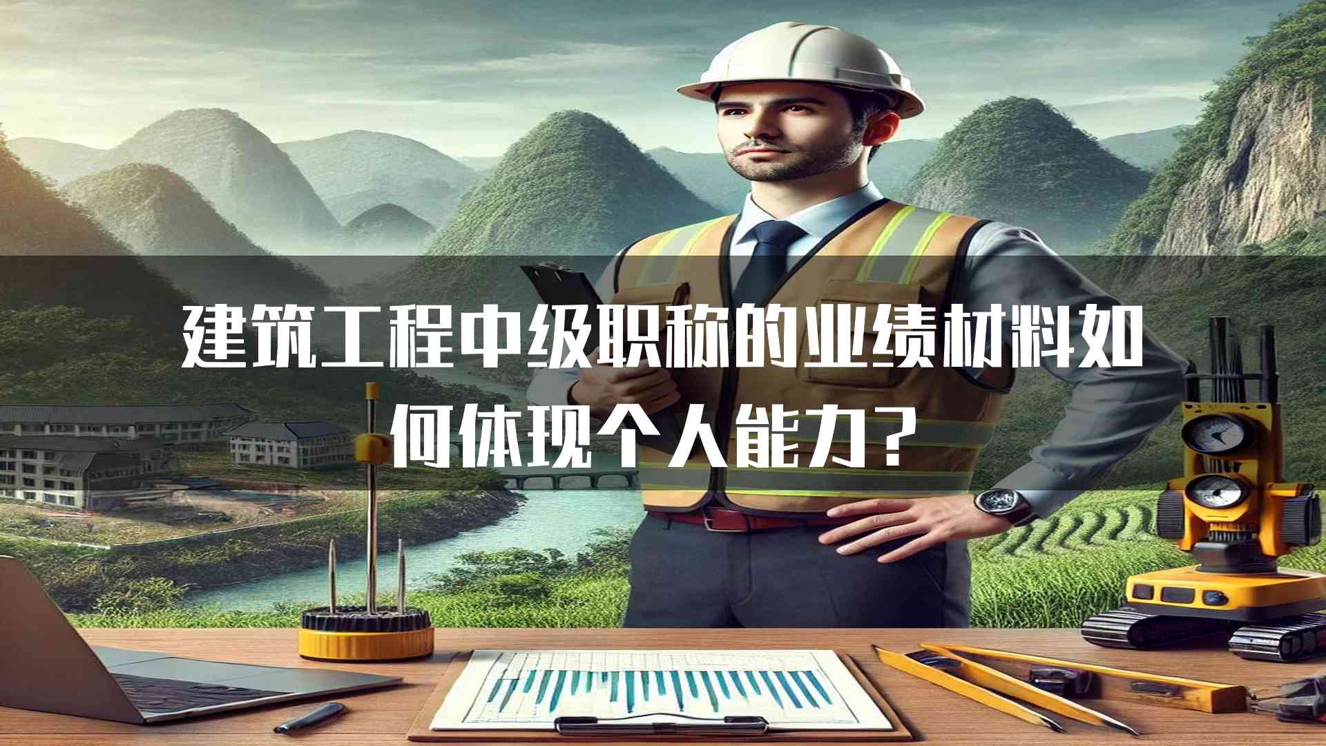 建筑工程中级职称的业绩材料如何体现个人能力？