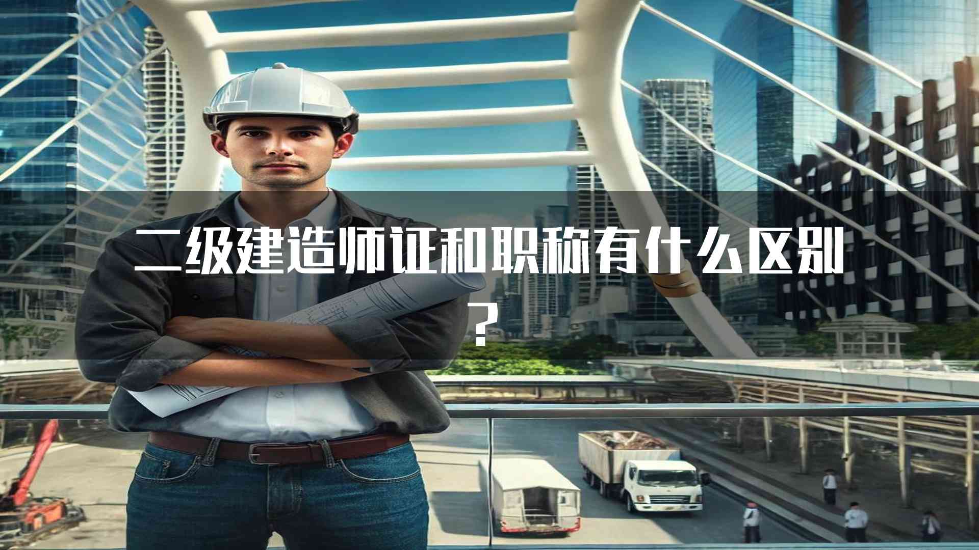 二级建造师证和职称有什么区别？