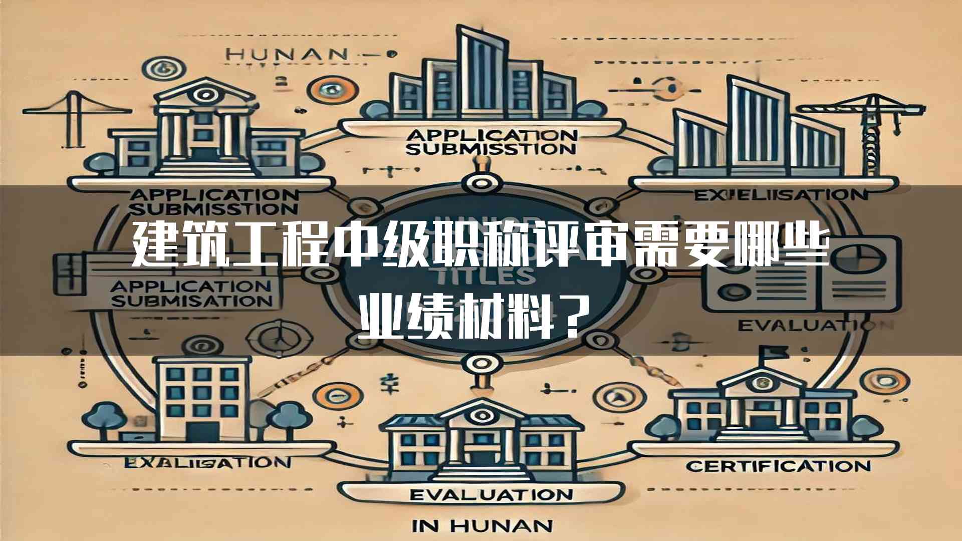 建筑工程中级职称评审需要哪些业绩材料？