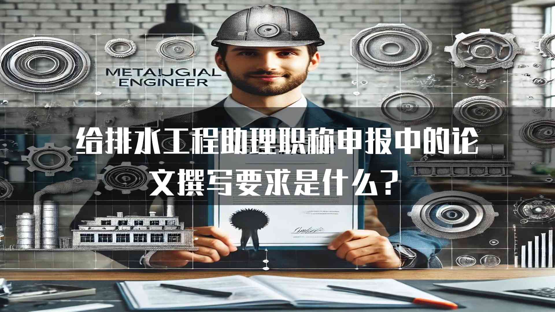 给排水工程助理职称申报中的论文撰写要求是什么？