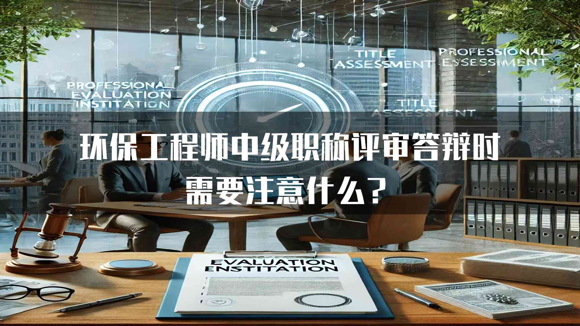 环保工程师中级职称评审答辩时需要注意什么？