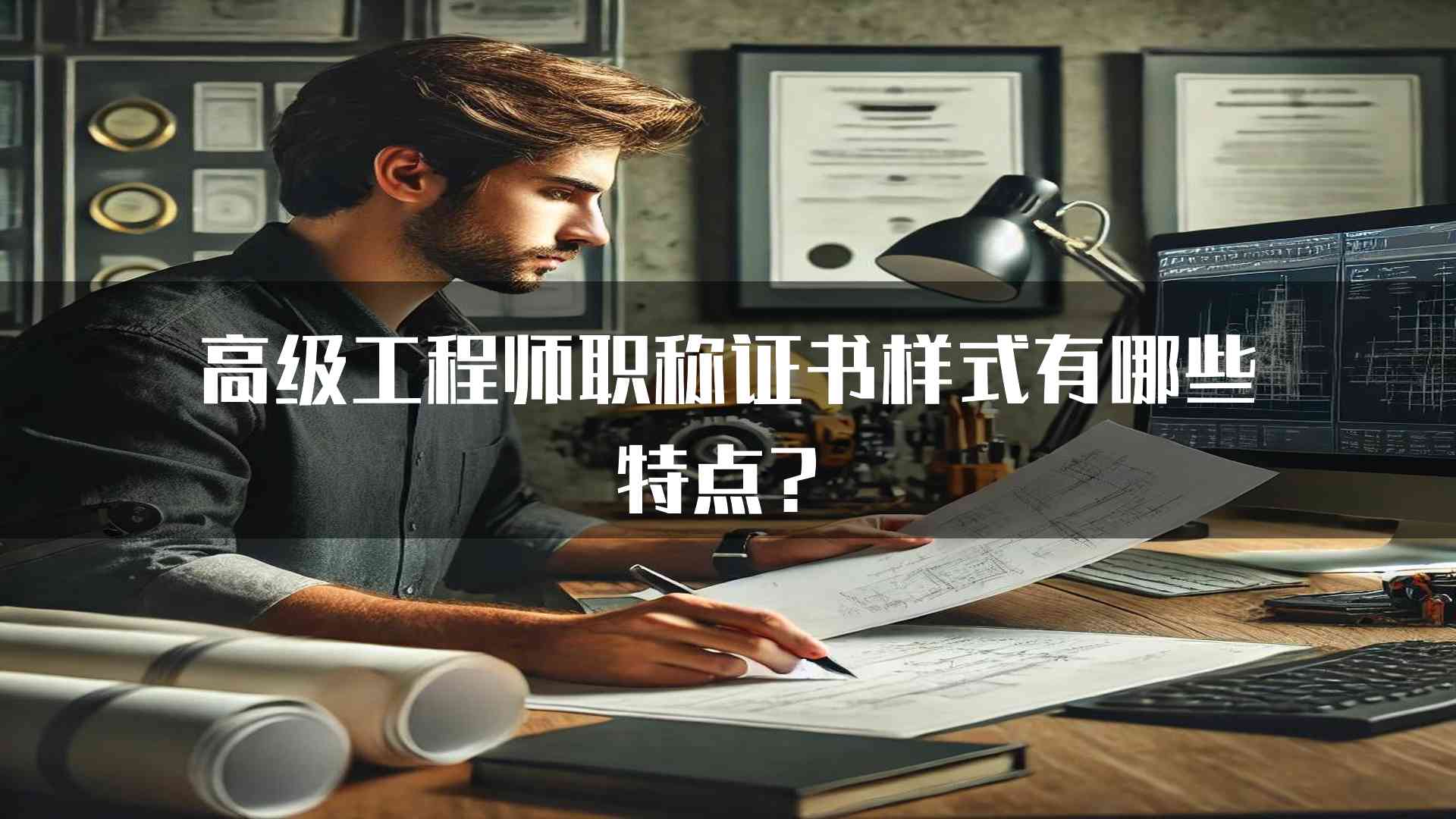 高级工程师职称证书样式有哪些特点？