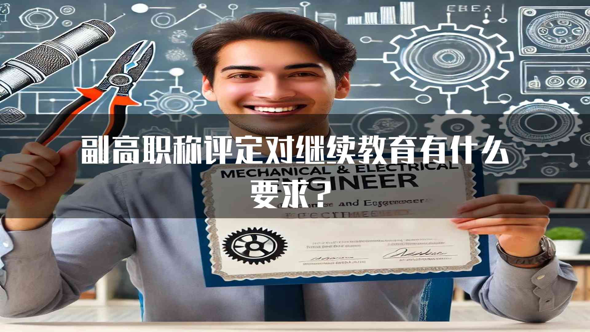 副高职称评定对继续教育有什么要求？