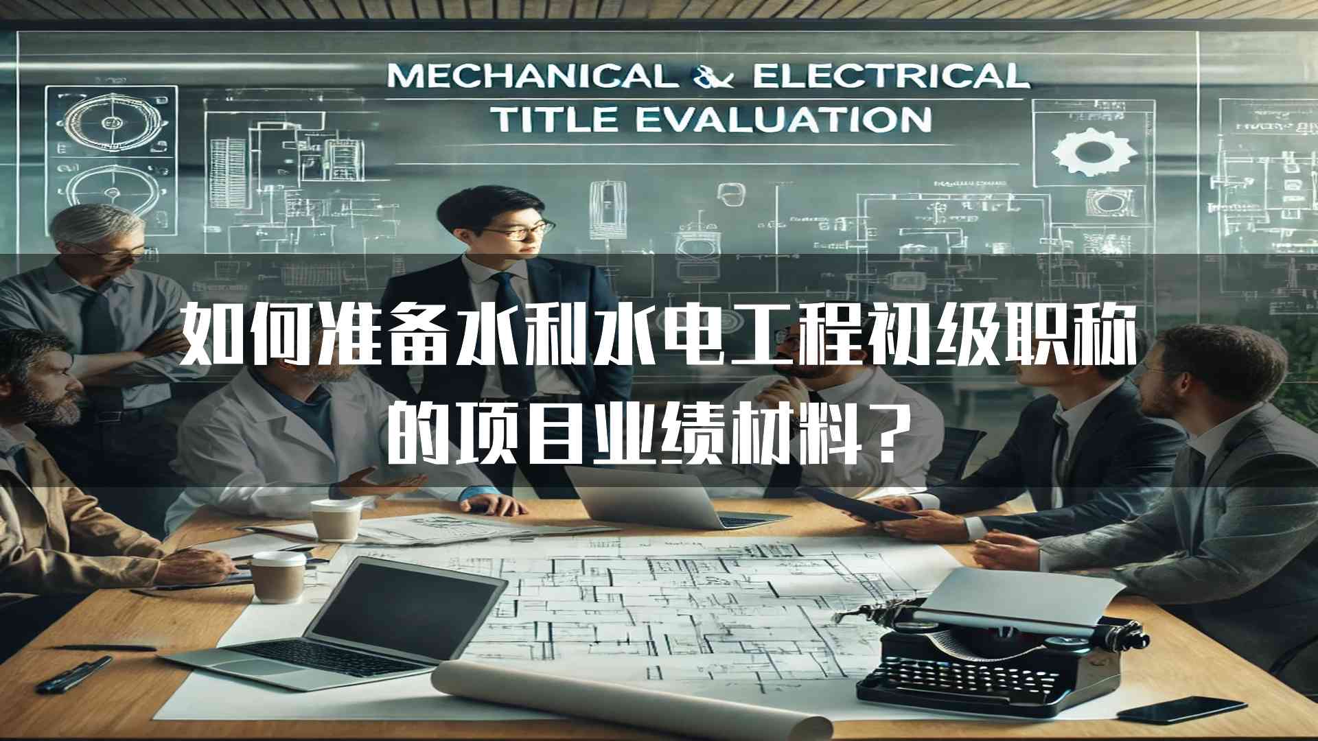 如何准备水利水电工程初级职称的项目业绩材料？