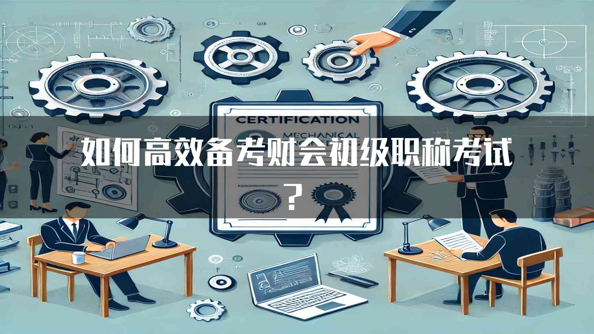 如何高效备考财会初级职称考试？