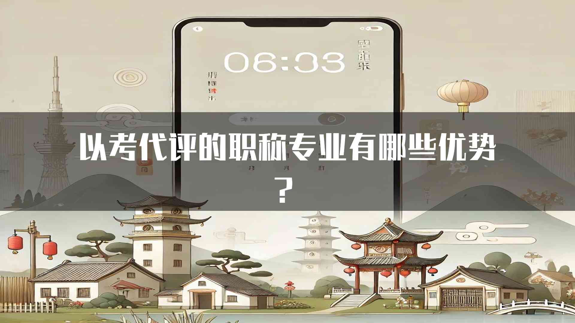 以考代评的职称专业有哪些优势？