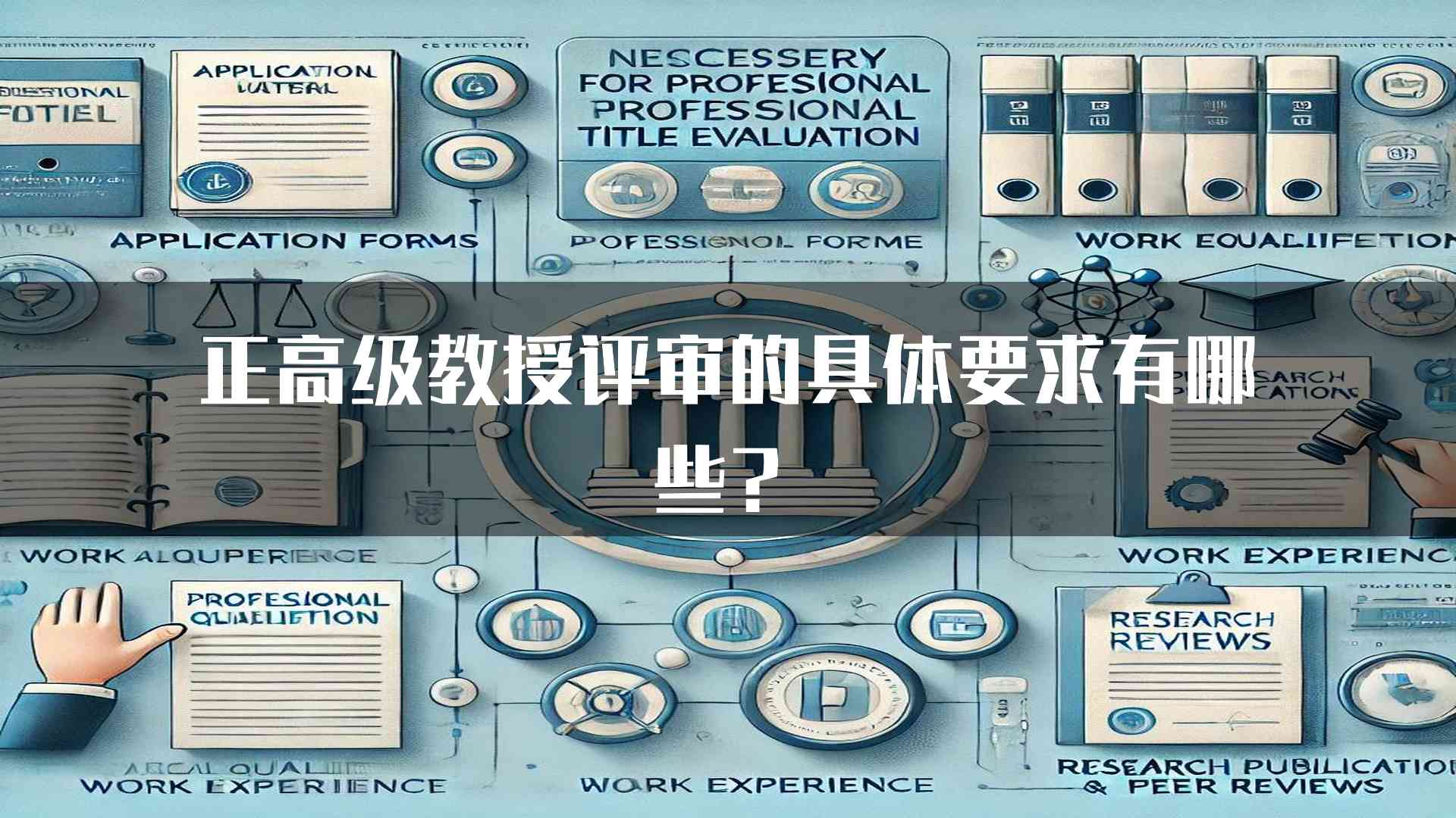 正高级教授评审的具体要求有哪些？