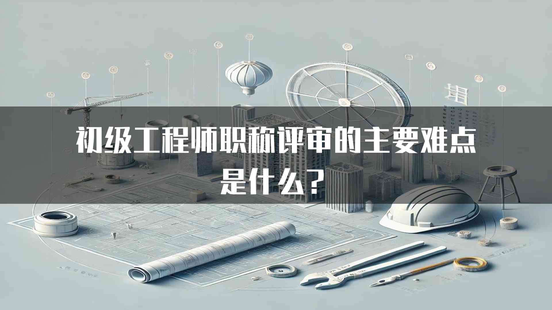 初级工程师职称评审的主要难点是什么？