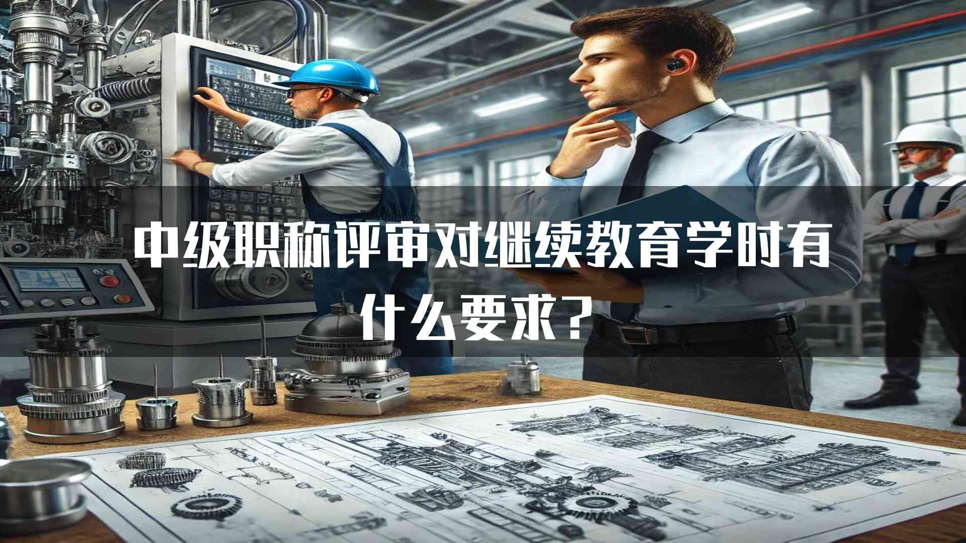 中级职称评审对继续教育学时有什么要求？