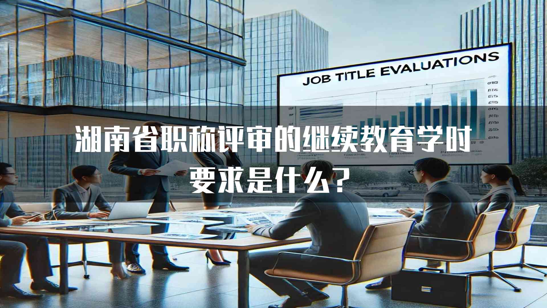 湖南省职称评审的继续教育学时要求是什么？