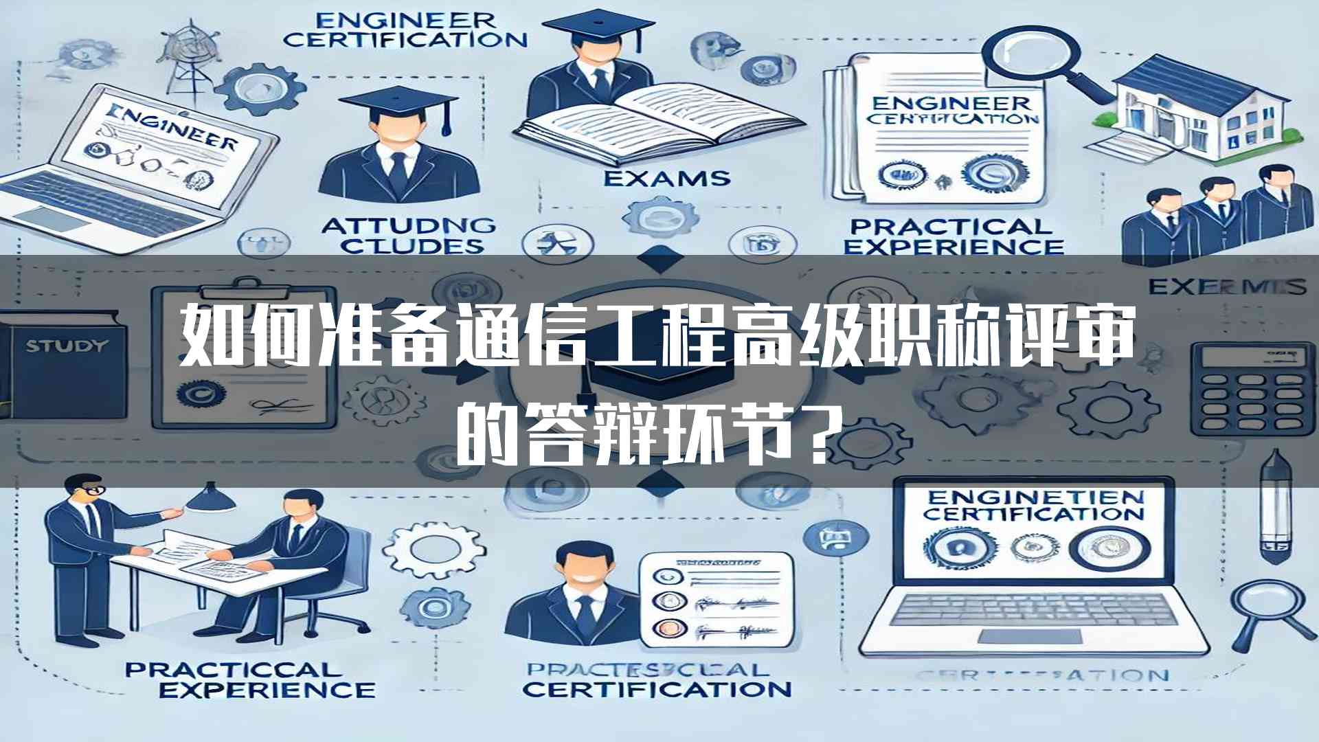 如何准备通信工程高级职称评审的答辩环节？