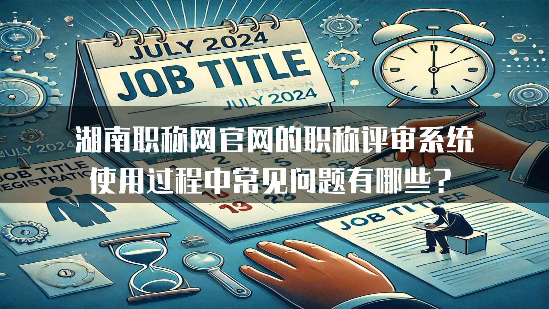 湖南职称网官网的职称评审系统使用过程中常见问题有哪些？