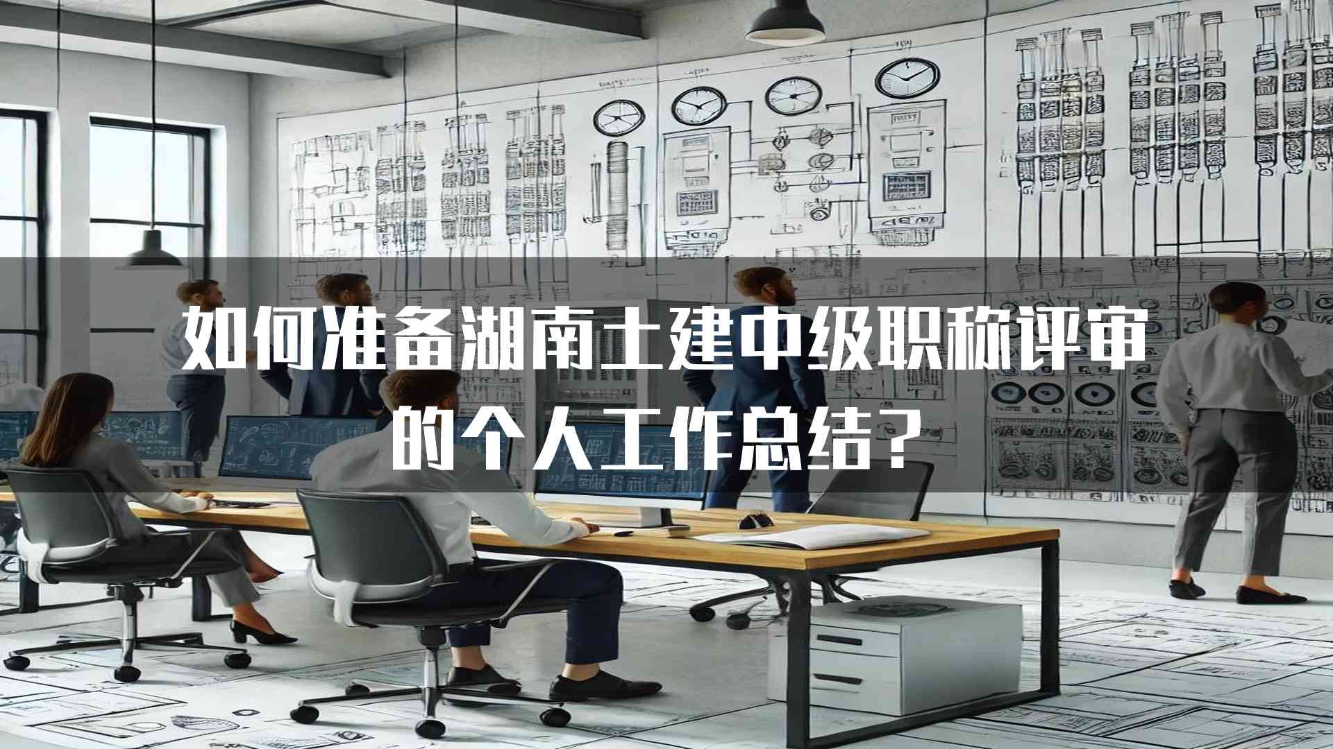 如何准备湖南土建中级职称评审的个人工作总结？