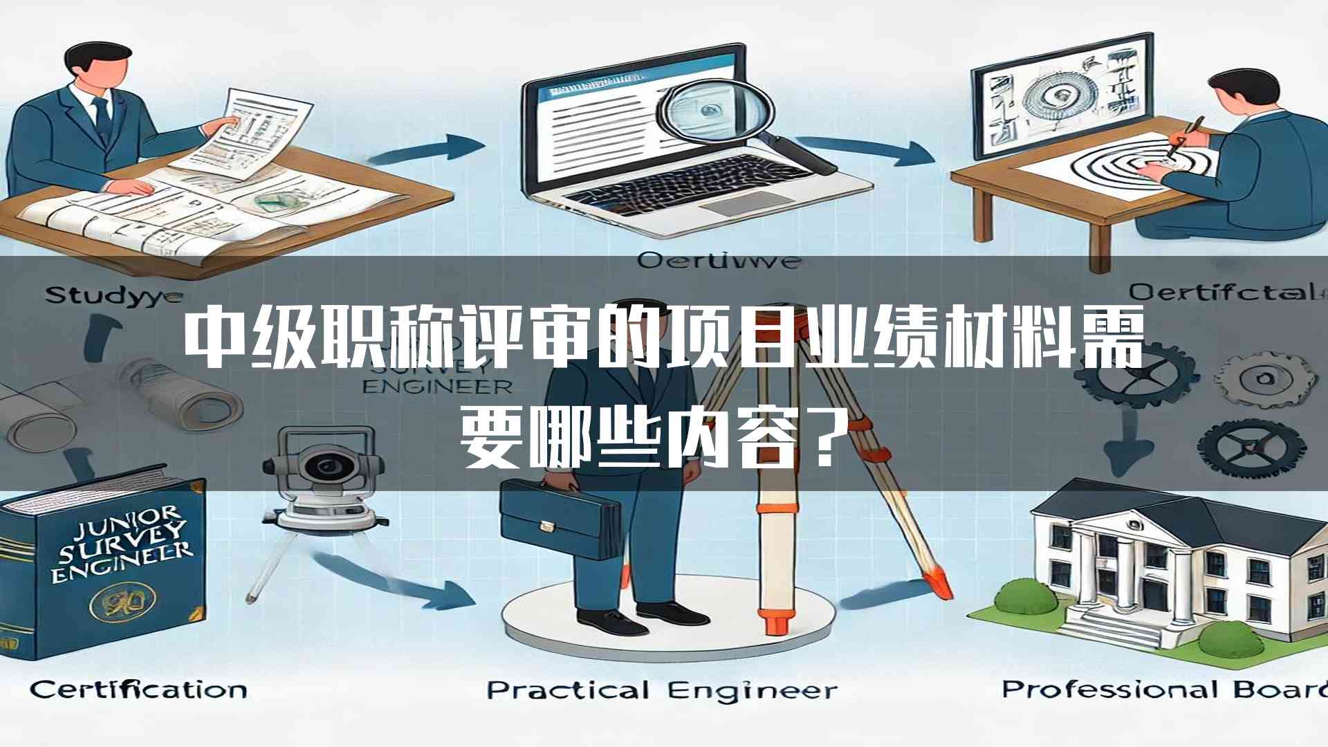 中级职称评审的项目业绩材料需要哪些内容？