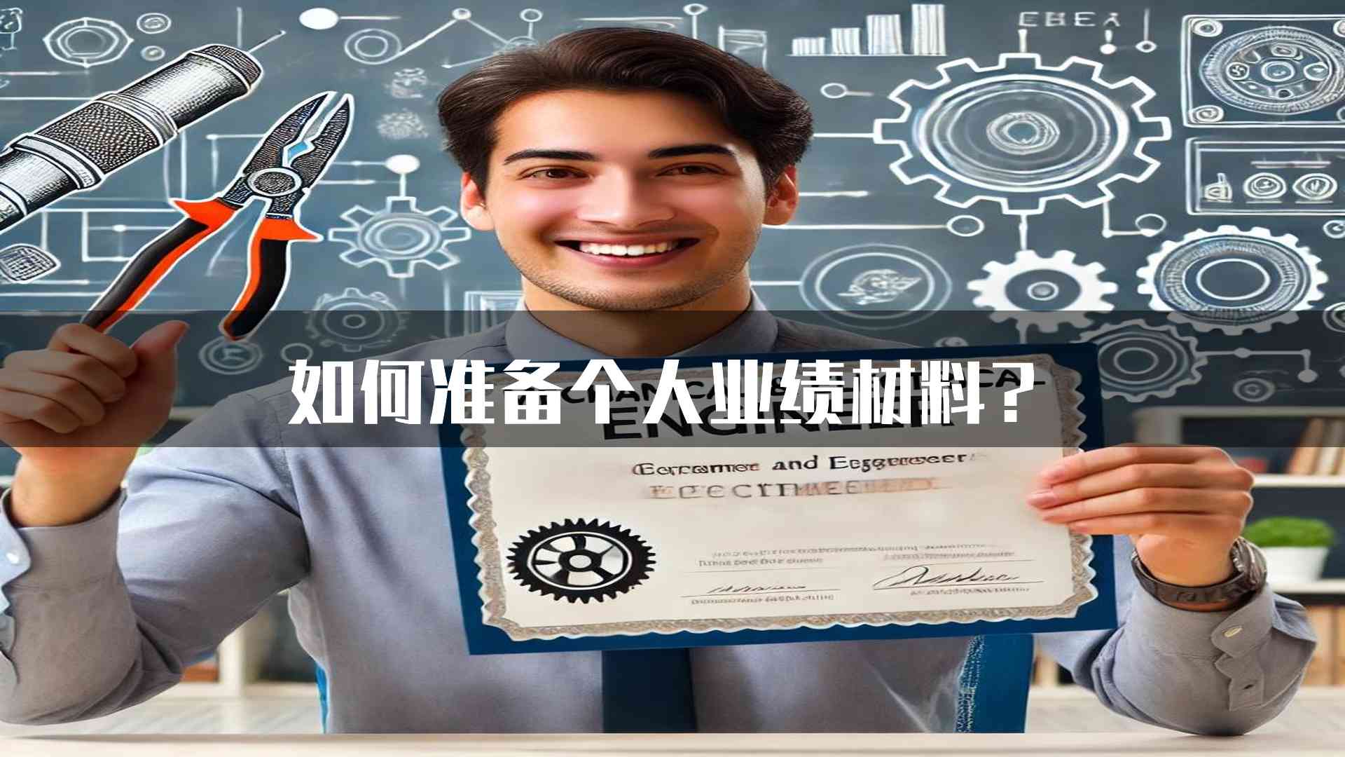 如何准备个人业绩材料？