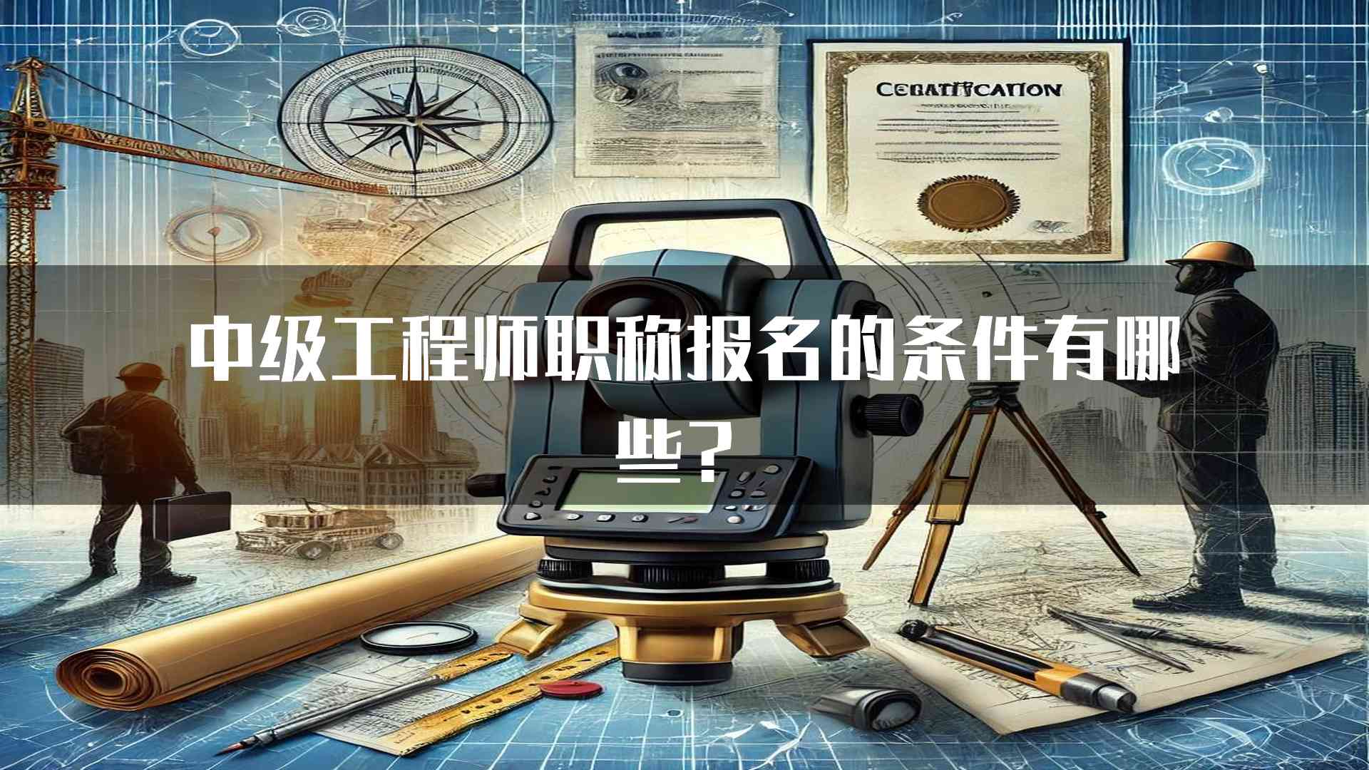 中级工程师职称报名的条件有哪些？