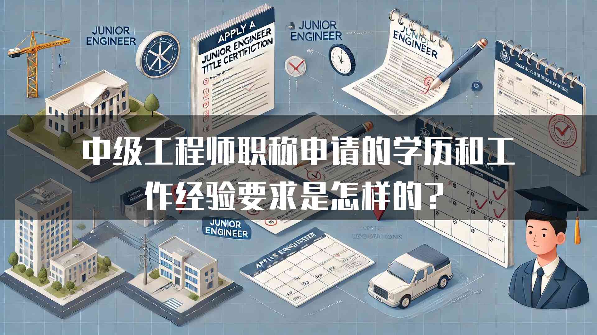 中级工程师职称申请的学历和工作经验要求是怎样的？