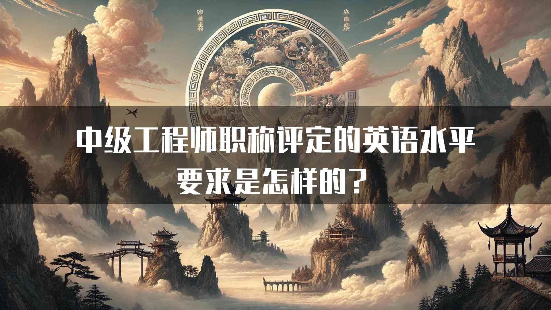 中级工程师职称评定的英语水平要求是怎样的？