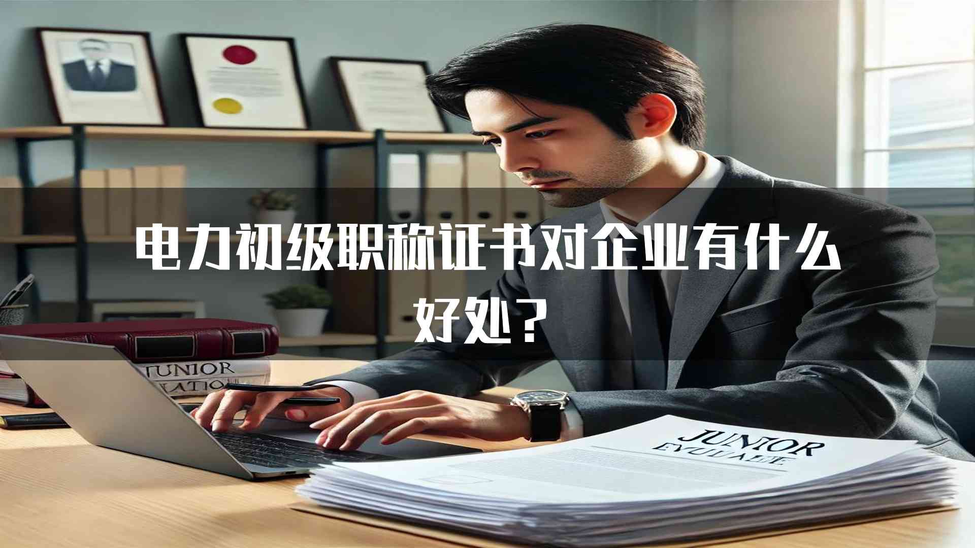 电力初级职称证书对企业有什么好处？