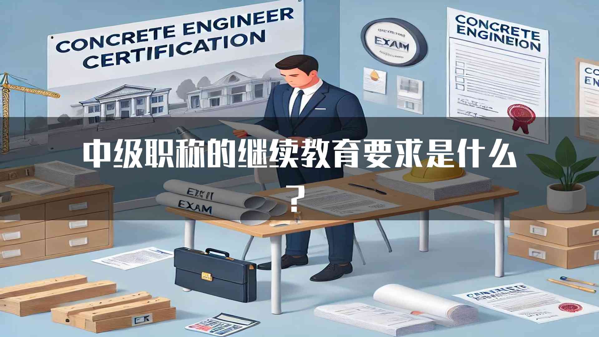 中级职称的继续教育要求是什么？