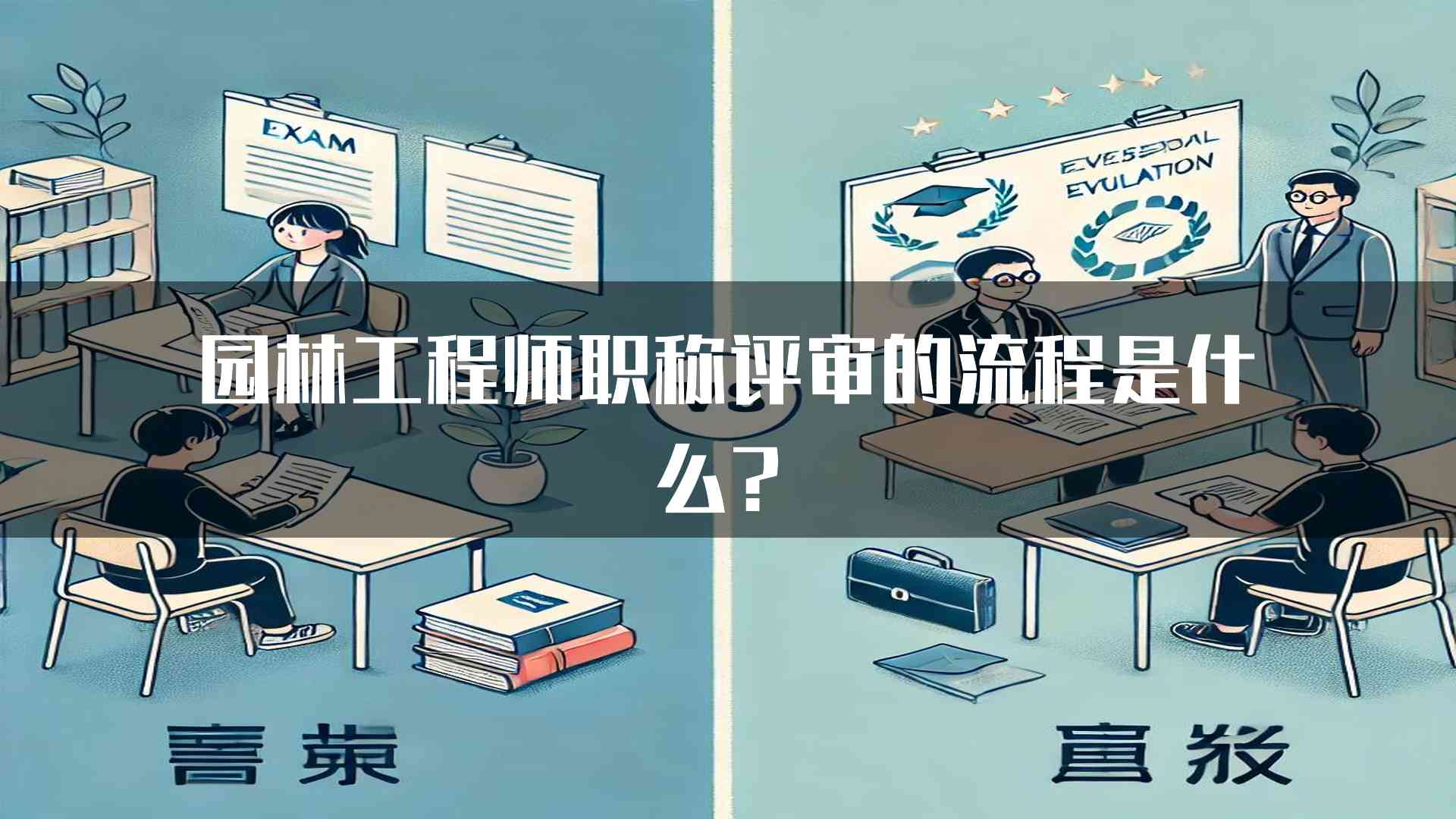 园林工程师职称评审的流程是什么？