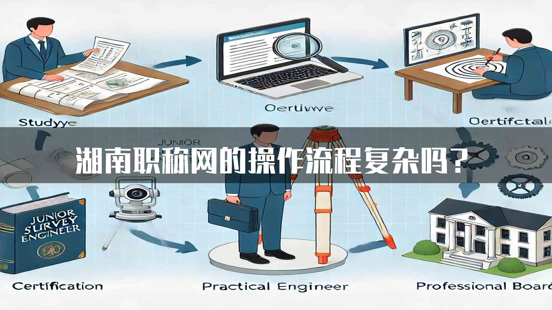 湖南职称网的操作流程复杂吗？