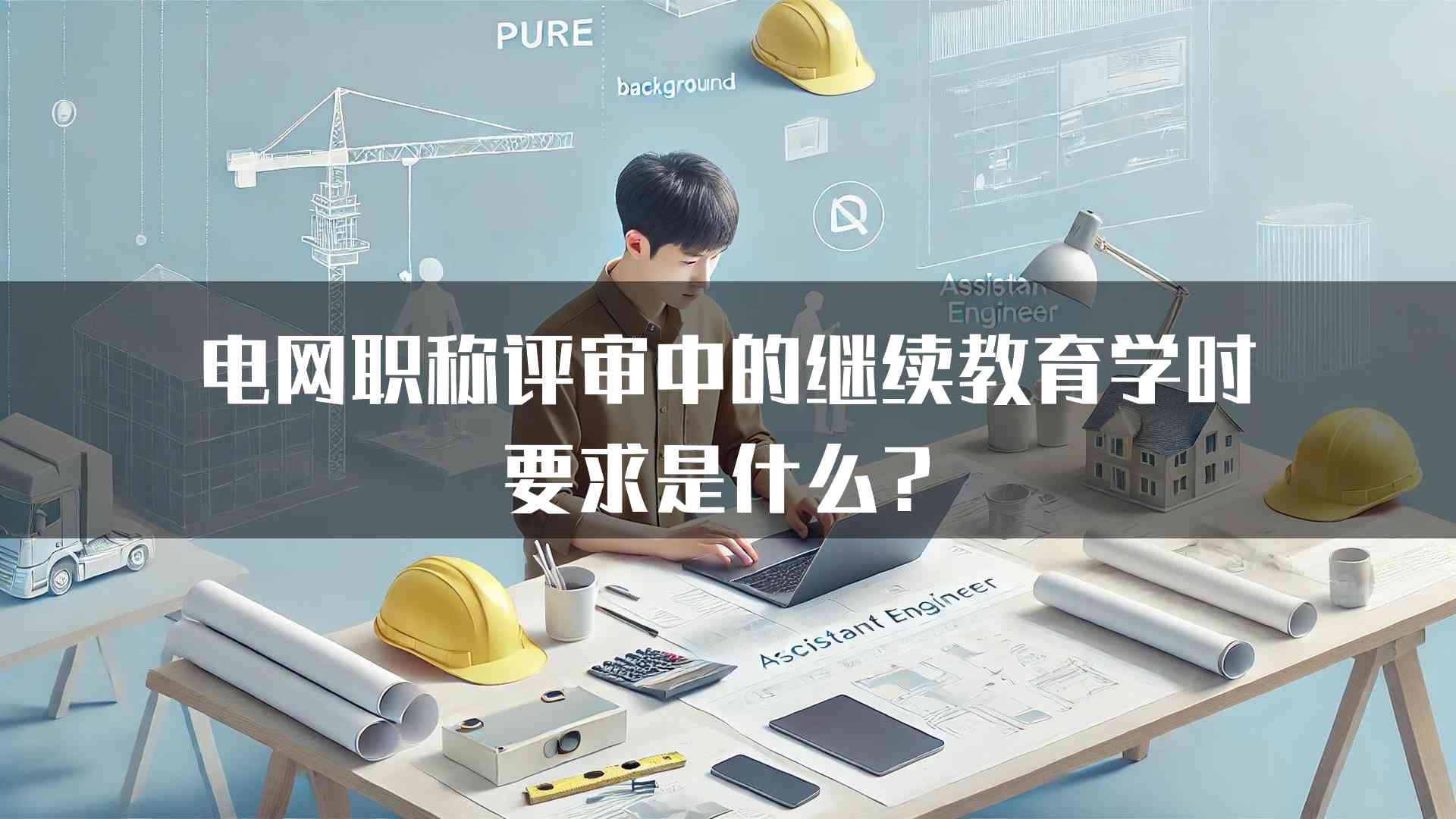 电网职称评审中的继续教育学时要求是什么？