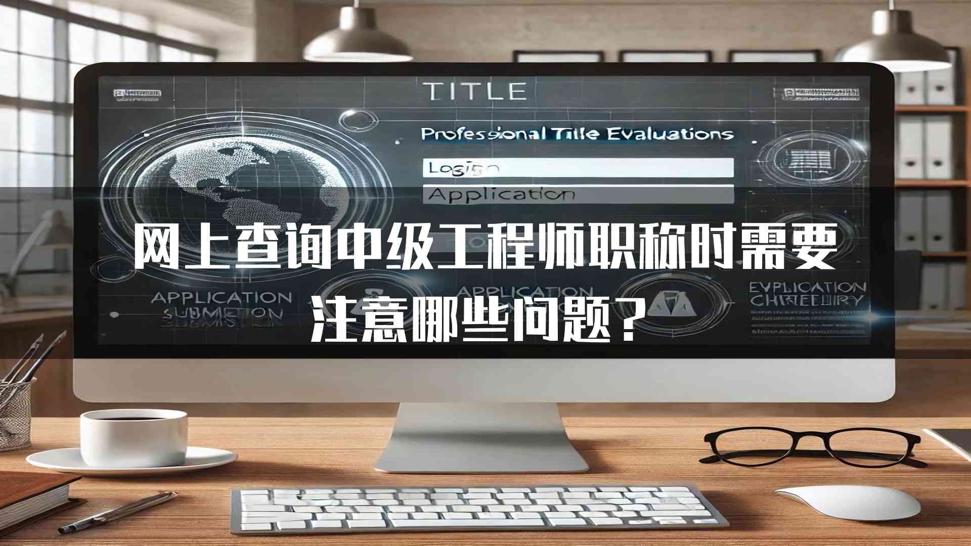 网上查询中级工程师职称时需要注意哪些问题？