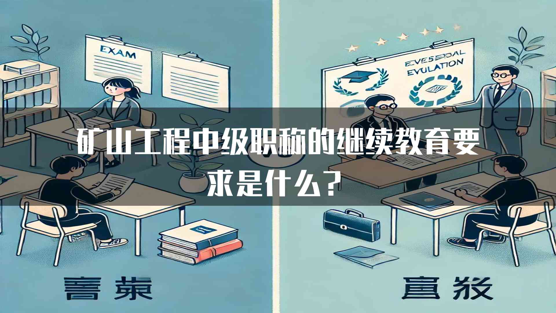 矿山工程中级职称的继续教育要求是什么？