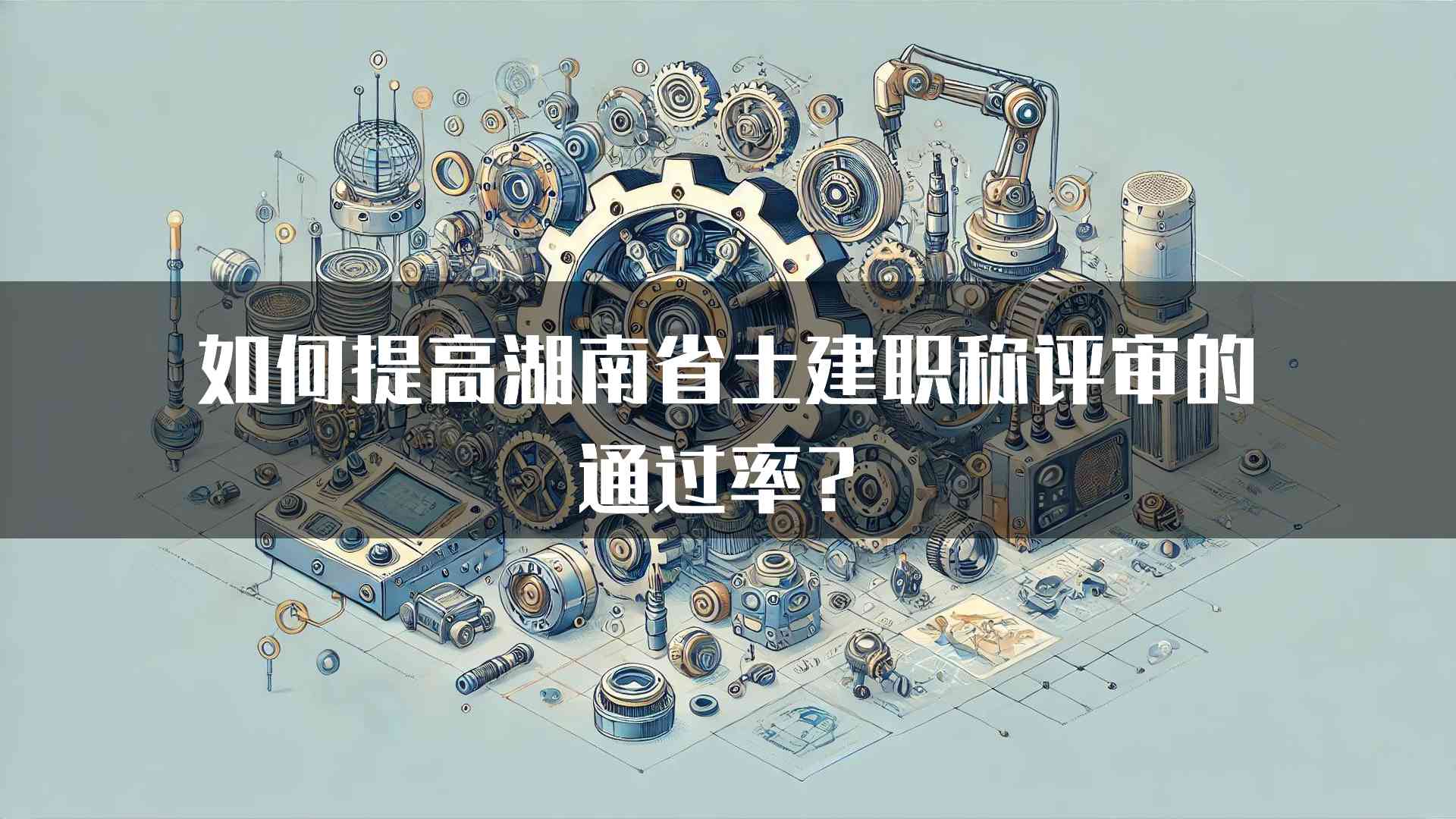 如何提高湖南省土建职称评审的通过率？