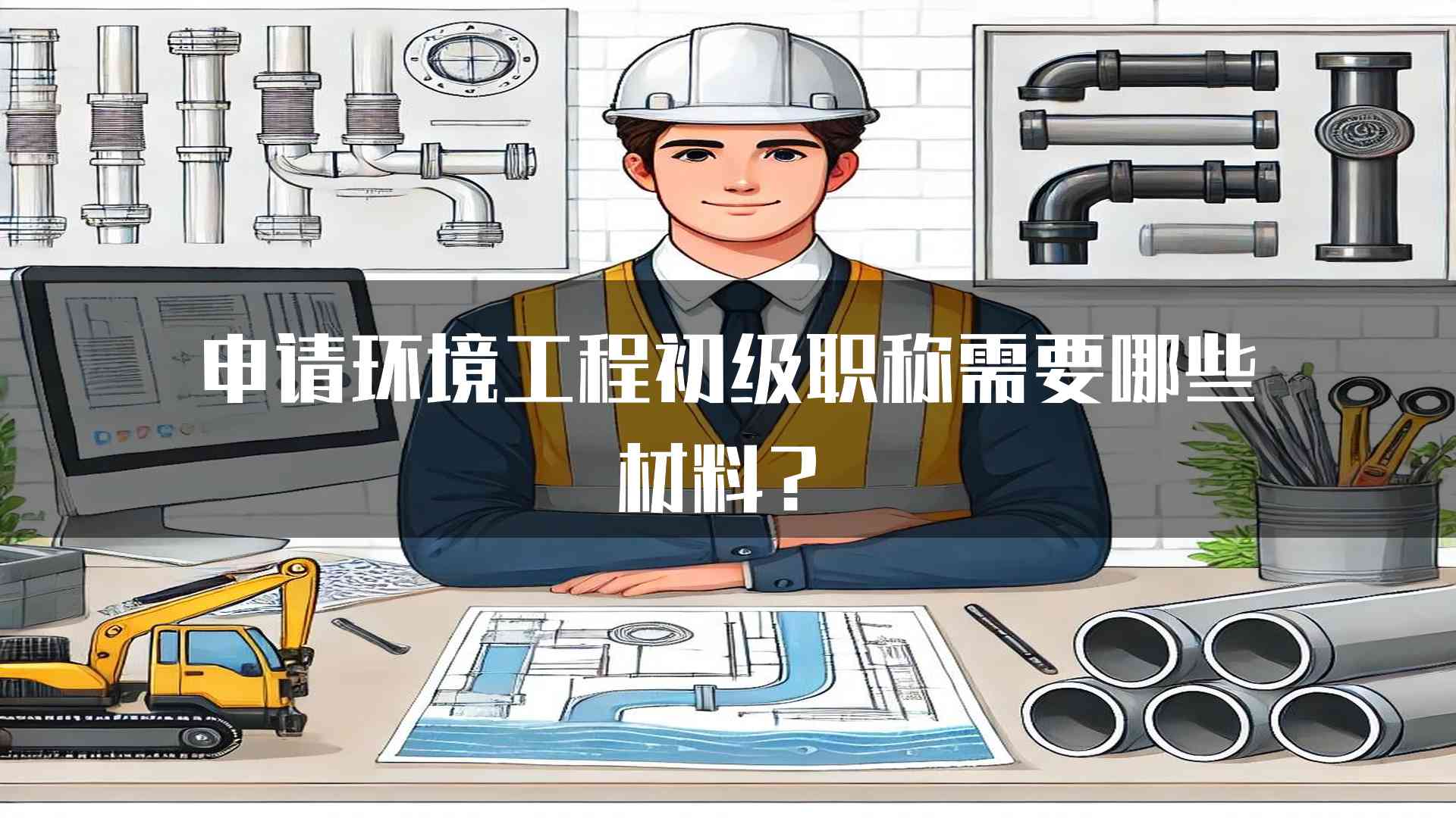 申请环境工程初级职称需要哪些材料？