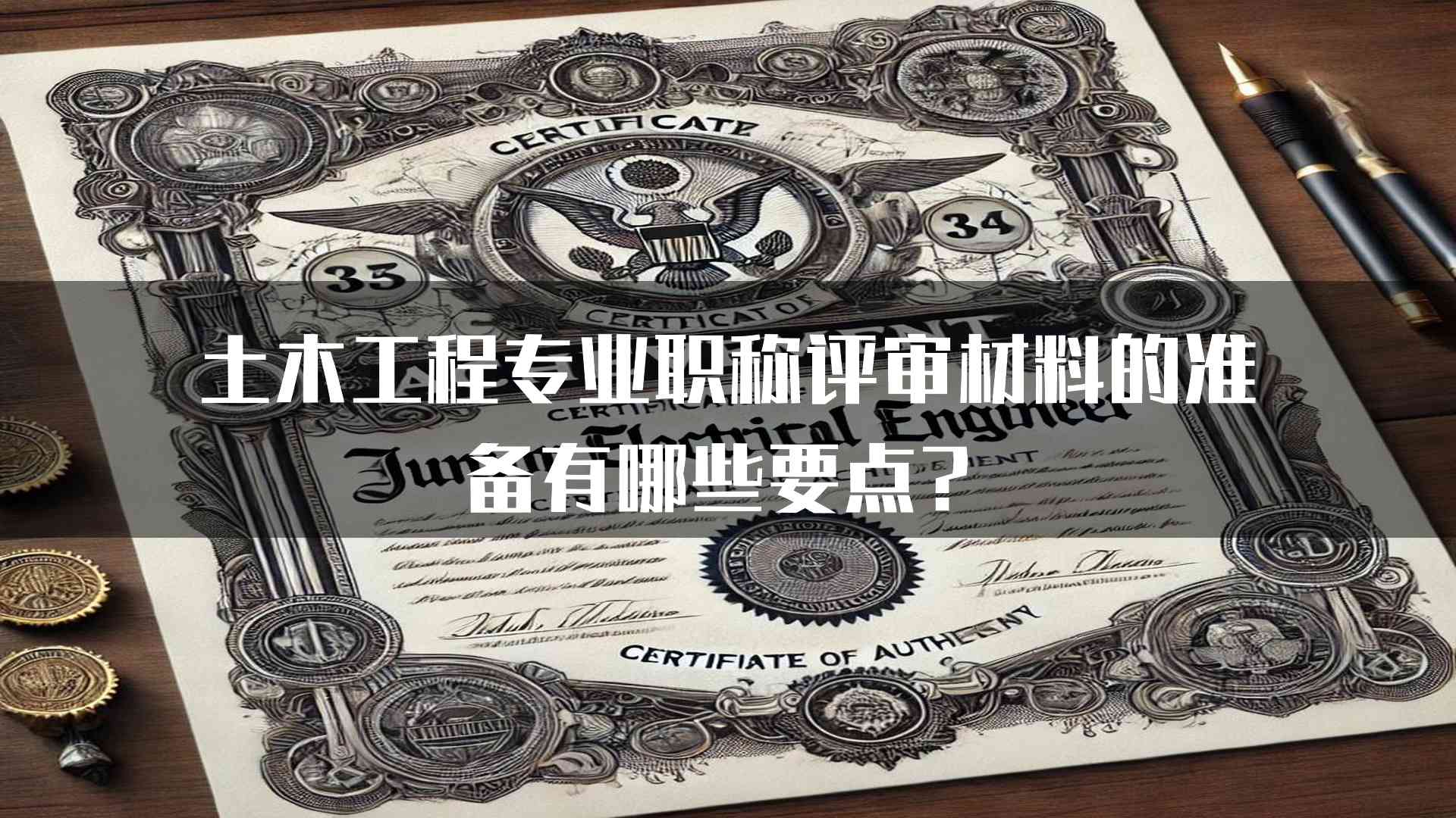 土木工程专业职称评审材料的准备有哪些要点？