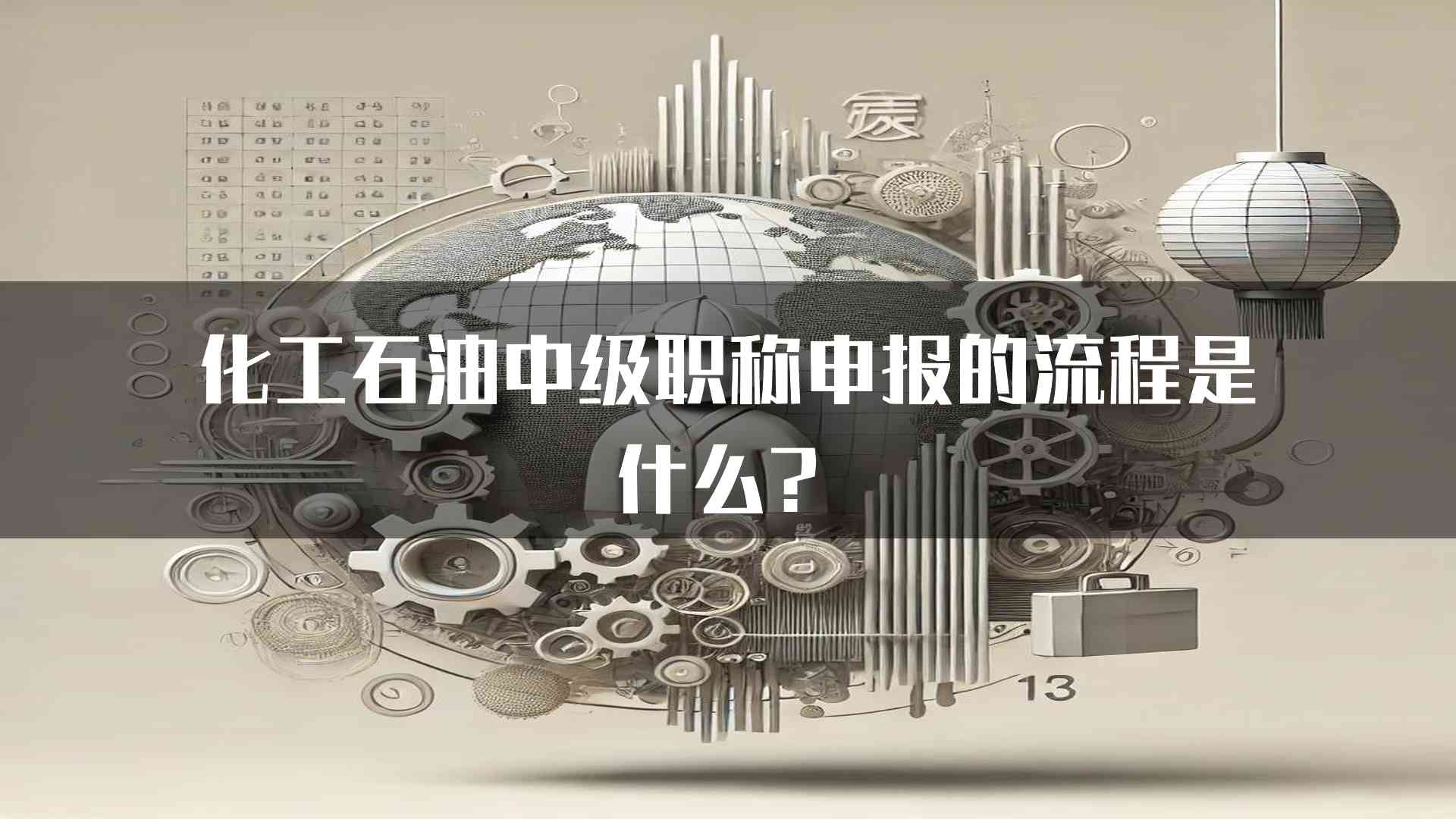 化工石油中级职称申报的流程是什么？